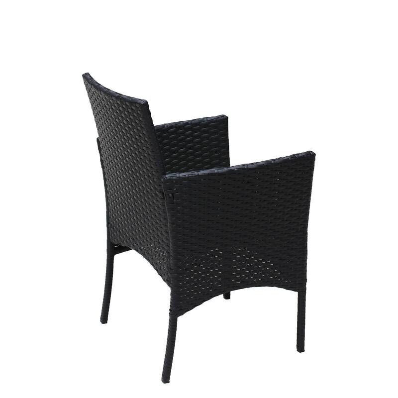 4 PC Rattan Patio Furniture Set