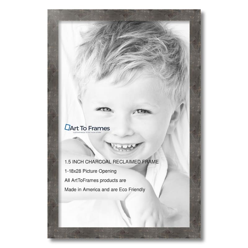 ArtToFrames Bosswood Rustic 18x28 Inch Picture Frame, 1.63 Inch Wood Poster Frame Available in Multiple Colors (SM-SC-18x28)