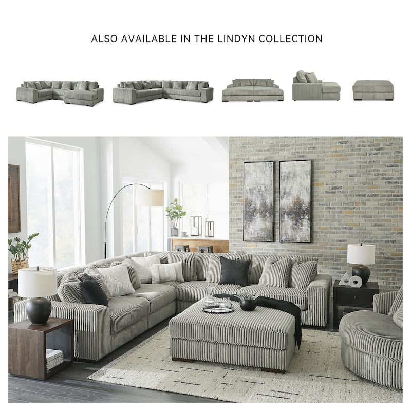Signature Design by Ashley Lindyn Chaise - 51"W x 64"D x 40"H