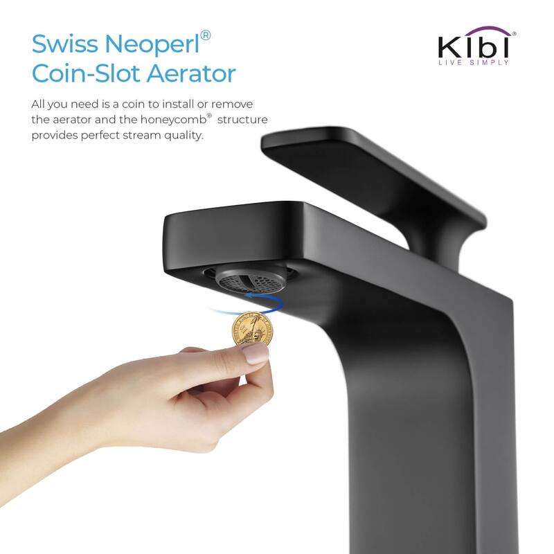 Lead Free Solid Brass Single Handle Bathroom Vanity Sink Faucet with Water Hose