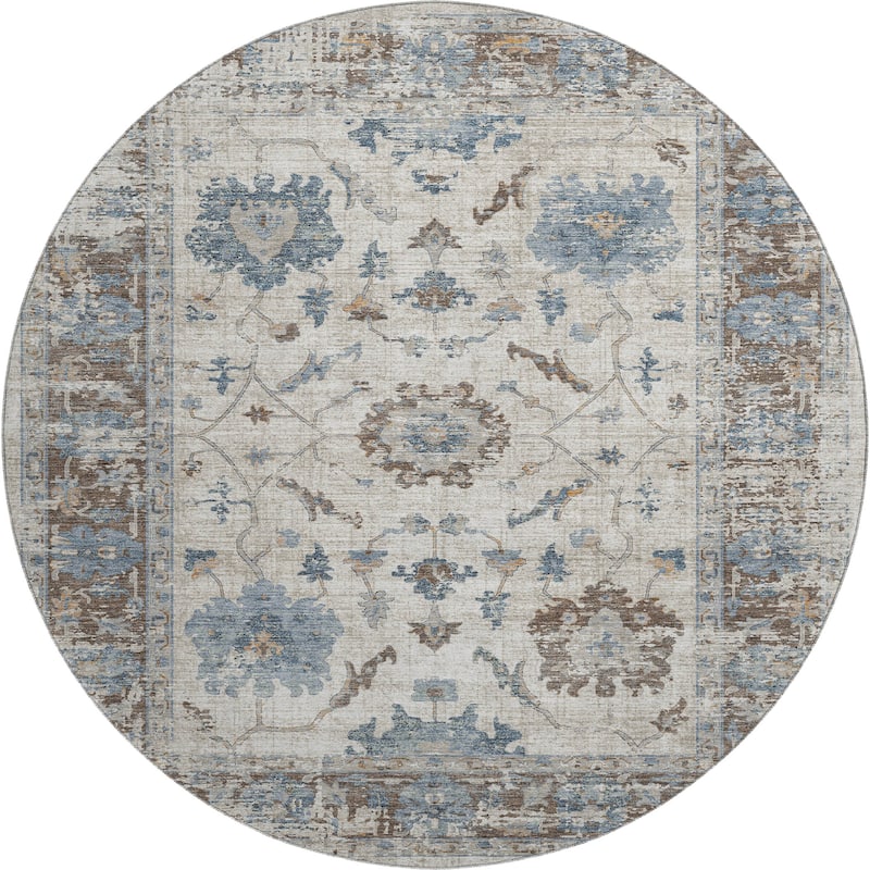 Premium Washable Super Soft Vintage Traditional Mayfield Rug
