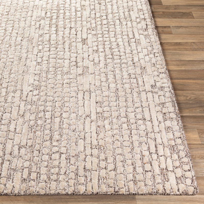 Izara Modern Textured Area Rug