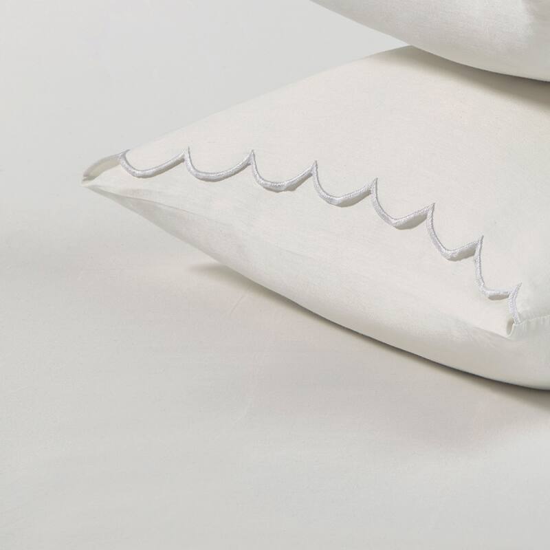 Peri Home Scallop Sheet Set