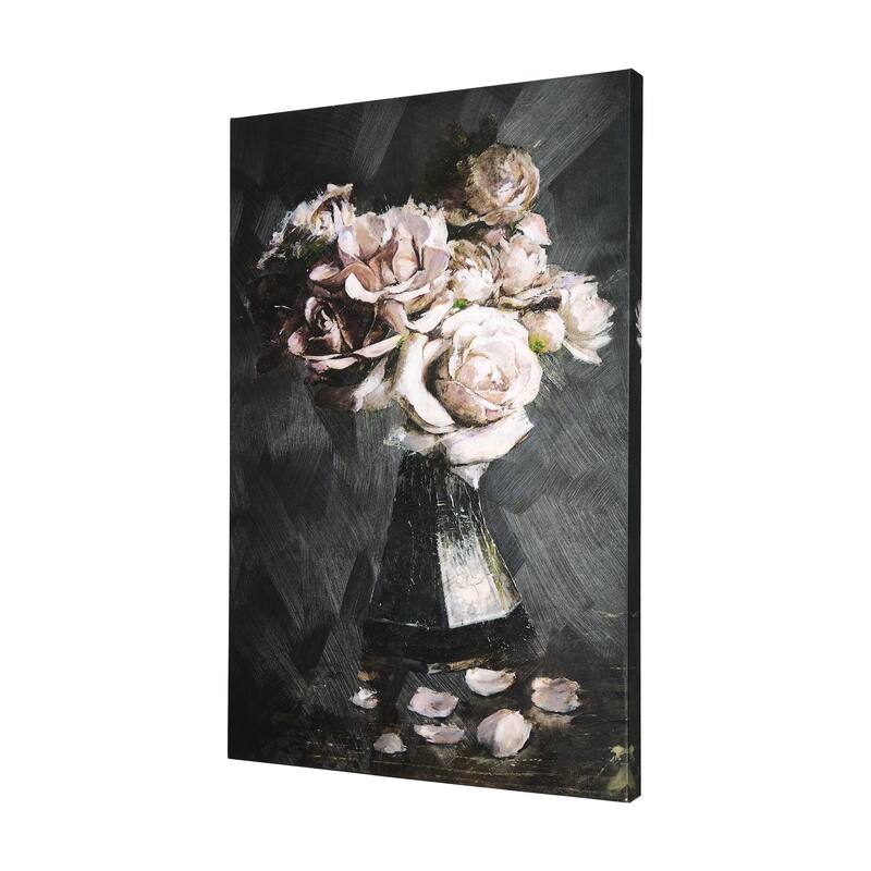 Still Life Flowers IV (40 x 60) Canvas Art Print