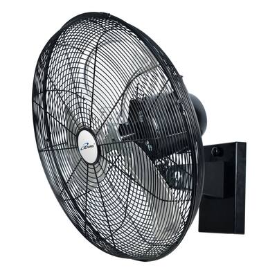 iLiving 18" Outdoor Oscillating High Velocity Wall Fan with 4150 CFM Heavy Duty Weatherproof Motor, Variable Speed Adjustment