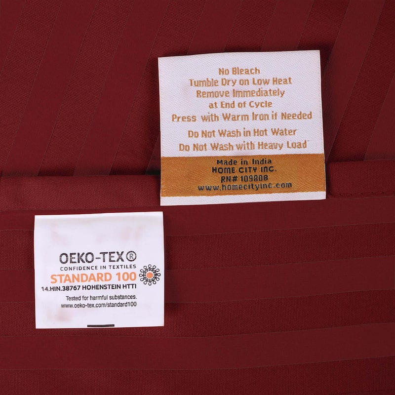 Superior Gyda Deep Pocket 400-Thread Count Striped Egyptian Cotton Sheets