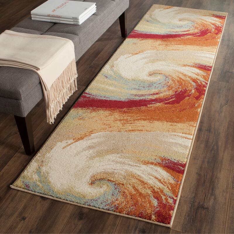 SAFAVIEH Evoke Tambra Abstract Swirl Rug