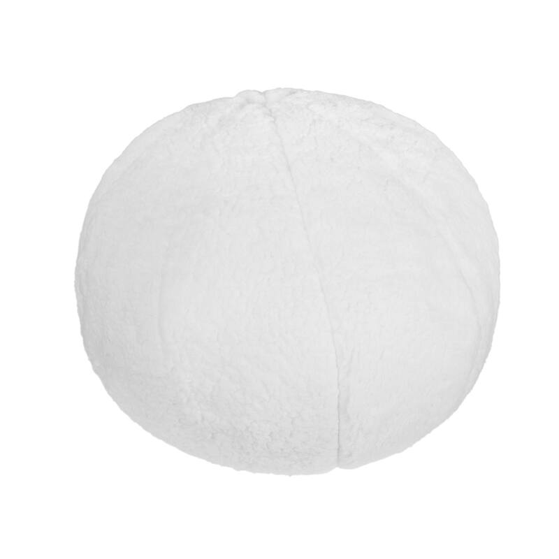 Alejandro 12" Ball Pillow - Polyester - Spa - Accent