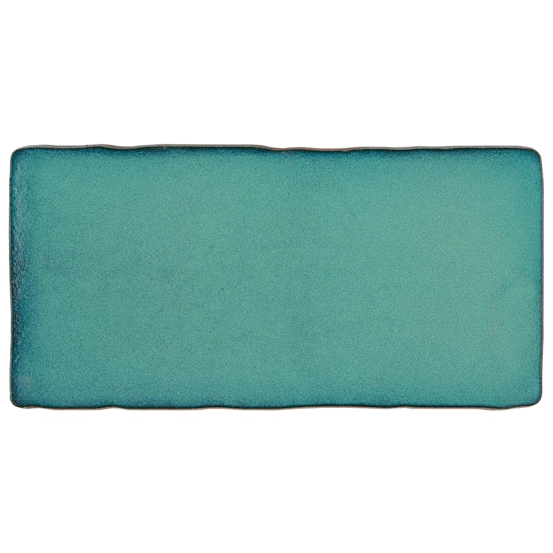 Merola Tile Antic Special Lava Verde 3" x 6" Ceramic Wall Tile