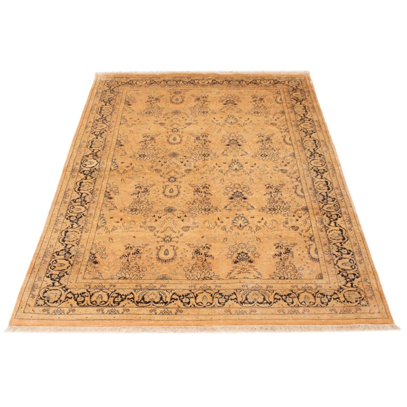 ECARPETGALLERY Hand-knotted Pako Persian 18 Of 20 Coral Wool Rug - 6'1 x 8'10