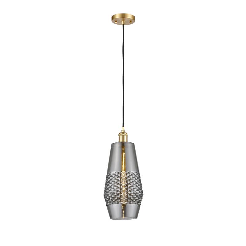 Innovations Lighting Windham - 1 Light 7" Cord Hung Mini Pendant