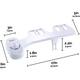 Bidet - Double Nozzle - Non-Electric Toilet Attachment - Self Cleaning