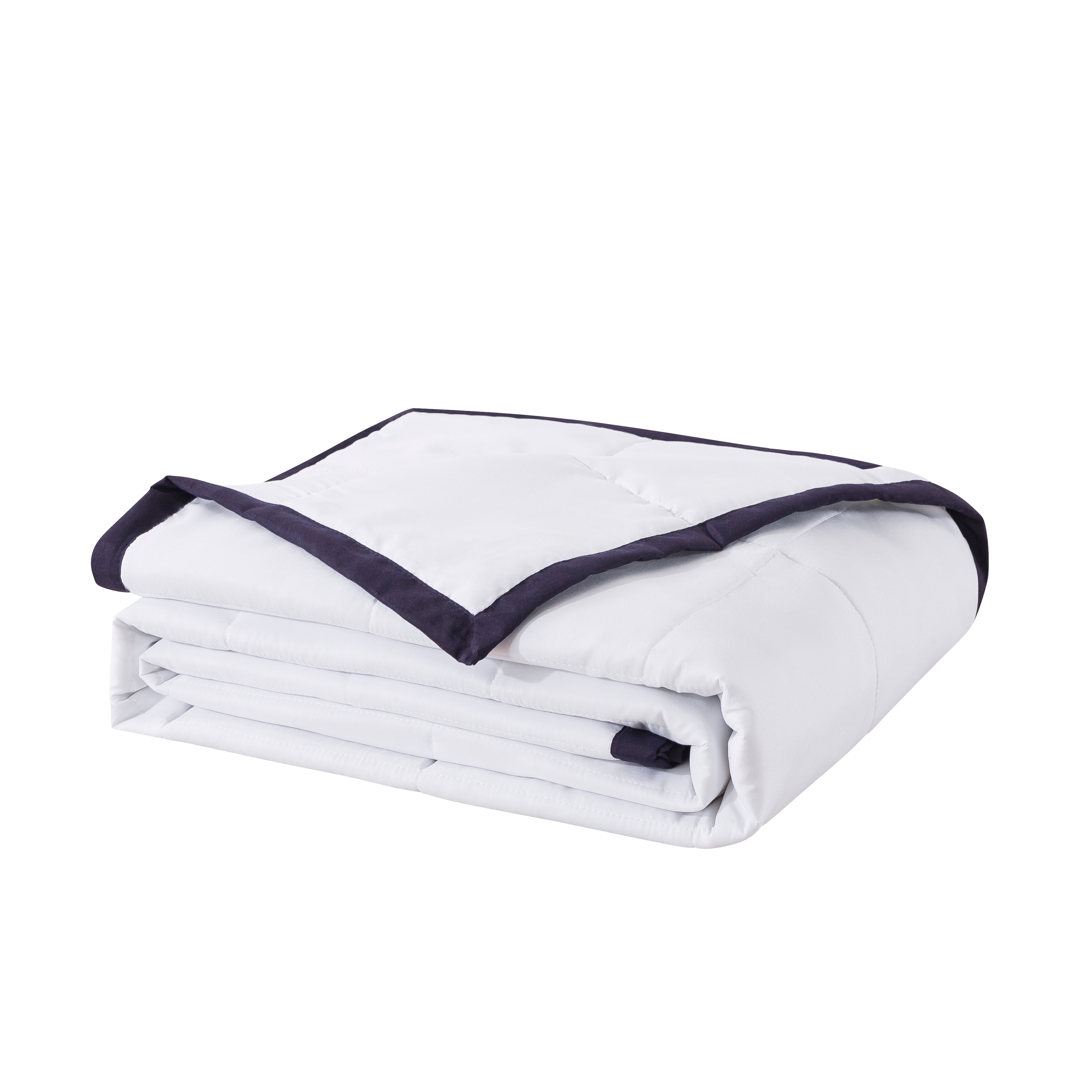 Soft Hypoallergenic Down Alternative Blanket with Frame  -image