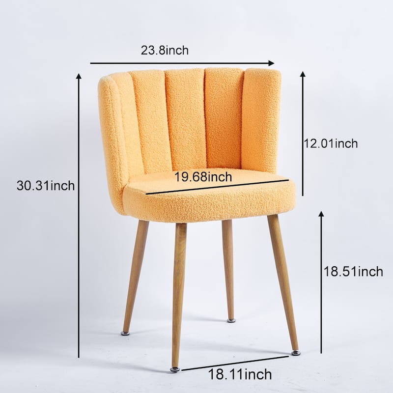 Upholstered Accent Chair Dining Chair Set of 2