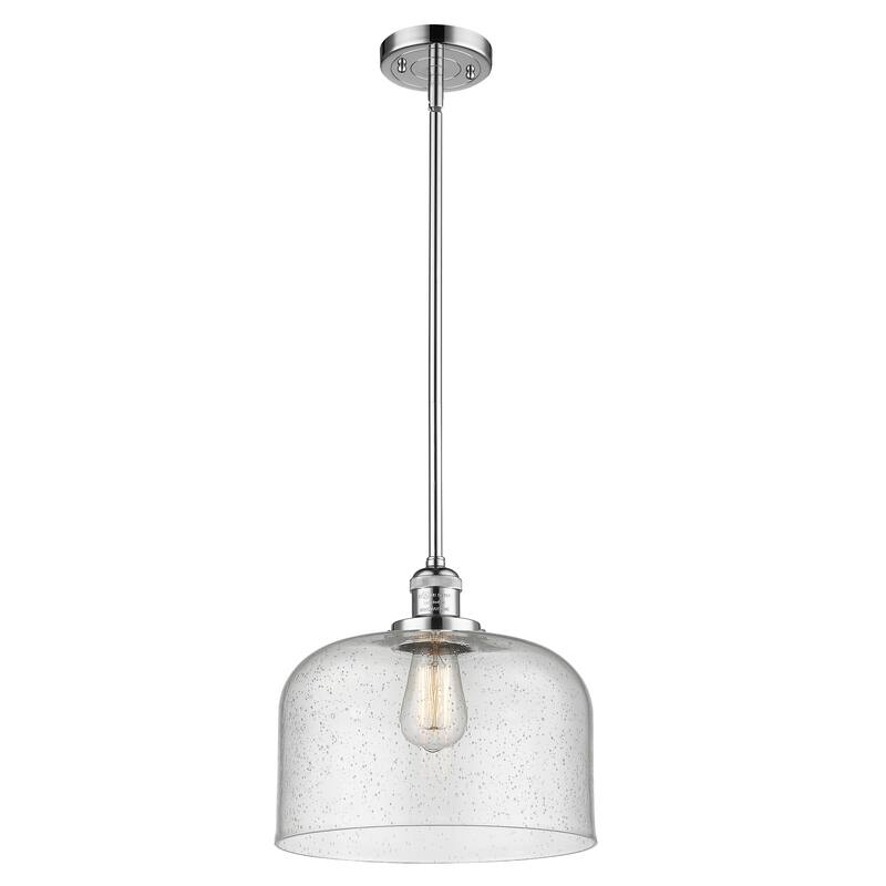 Innovations Lighting Franklin Restoration Bell - 1 Light 12" Stem Hung Mini Pendant