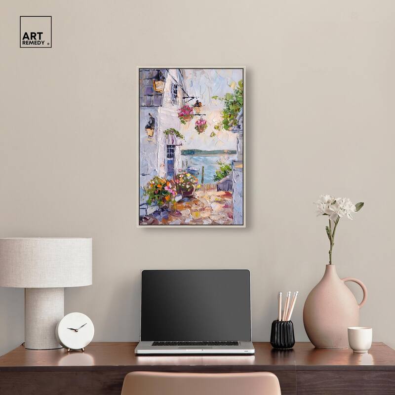 Harbor Hideaway I Canvas by Art Remedy