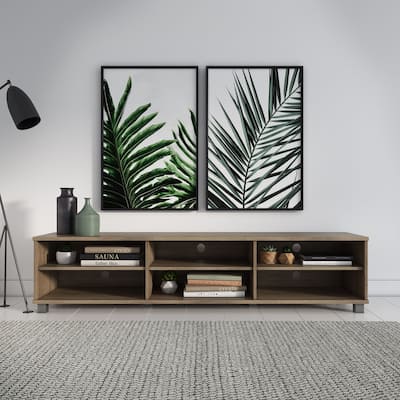 Hollywood Low Profile Modern TV Stand, for TV's up to 85"