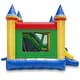 preview thumbnail 4 of 5, Commercial Castle Bounce House and Slide with Blower