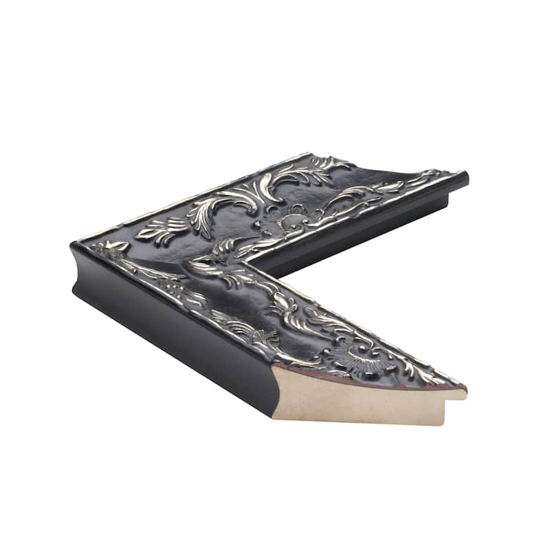 Frame My Mirror Antique Satin Nickel Wall Mirror, Maricopa Design