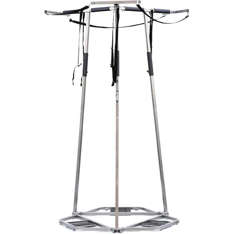 Vertical Space Saving Rack for Kayak and SUP Storage - Grey