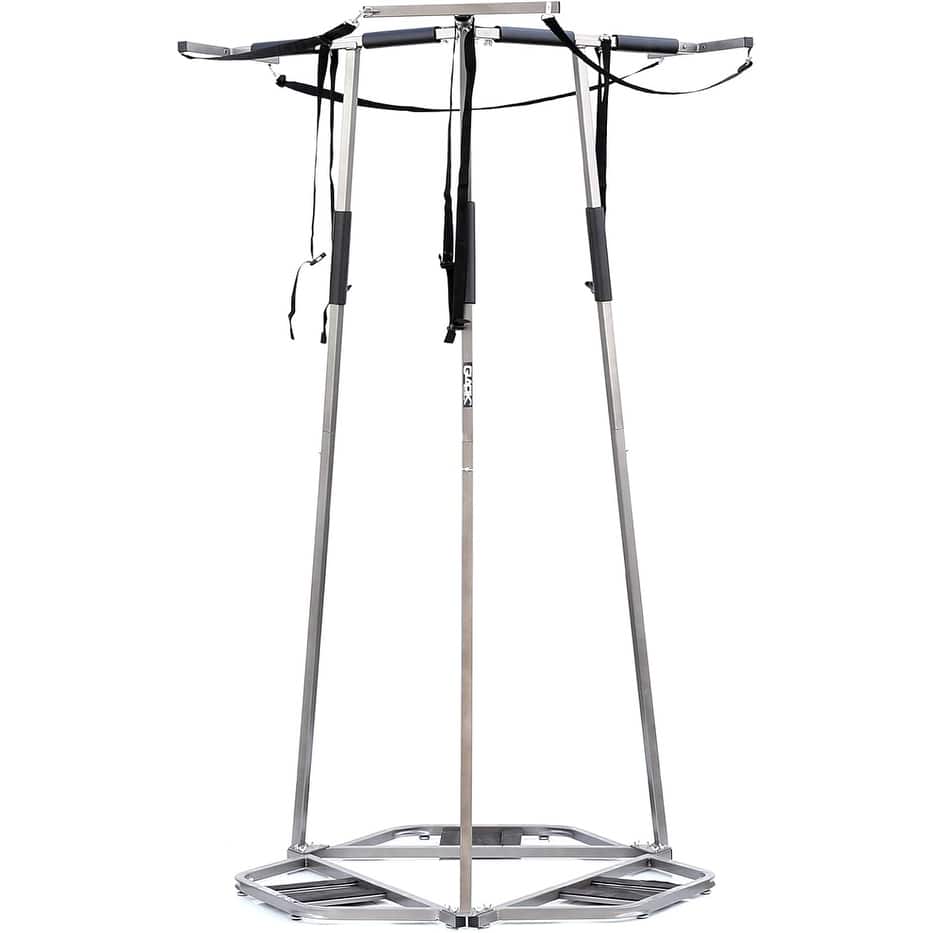 Vertical Space Saving Rack for Kayak and SUP Storage