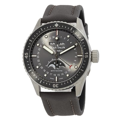 Blancpain Fifty Fathoms Men's Watch - Grey - 43mm