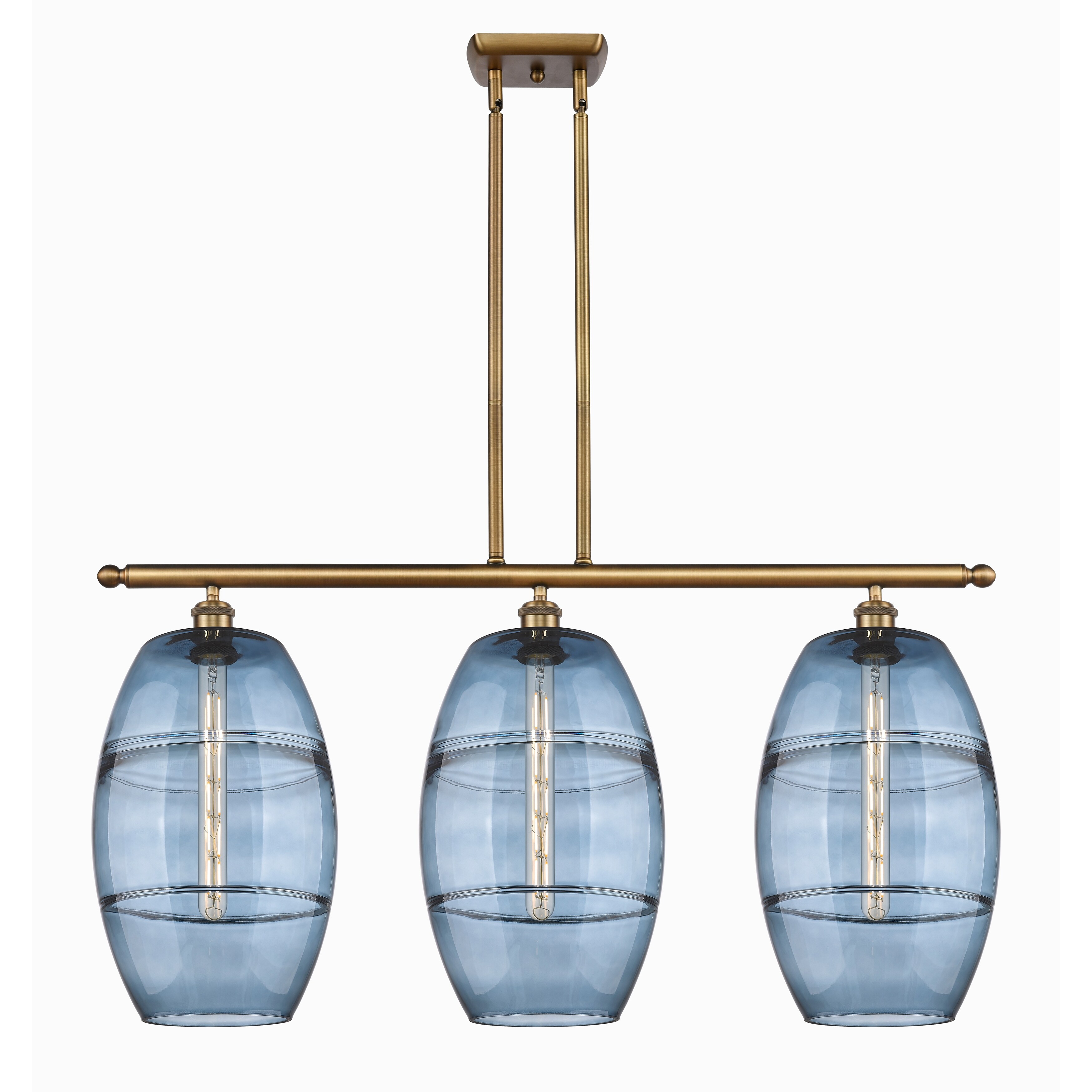 Innovations Lighting Ballston - Vaz - 3 Light 37" Stem Hung Island Light