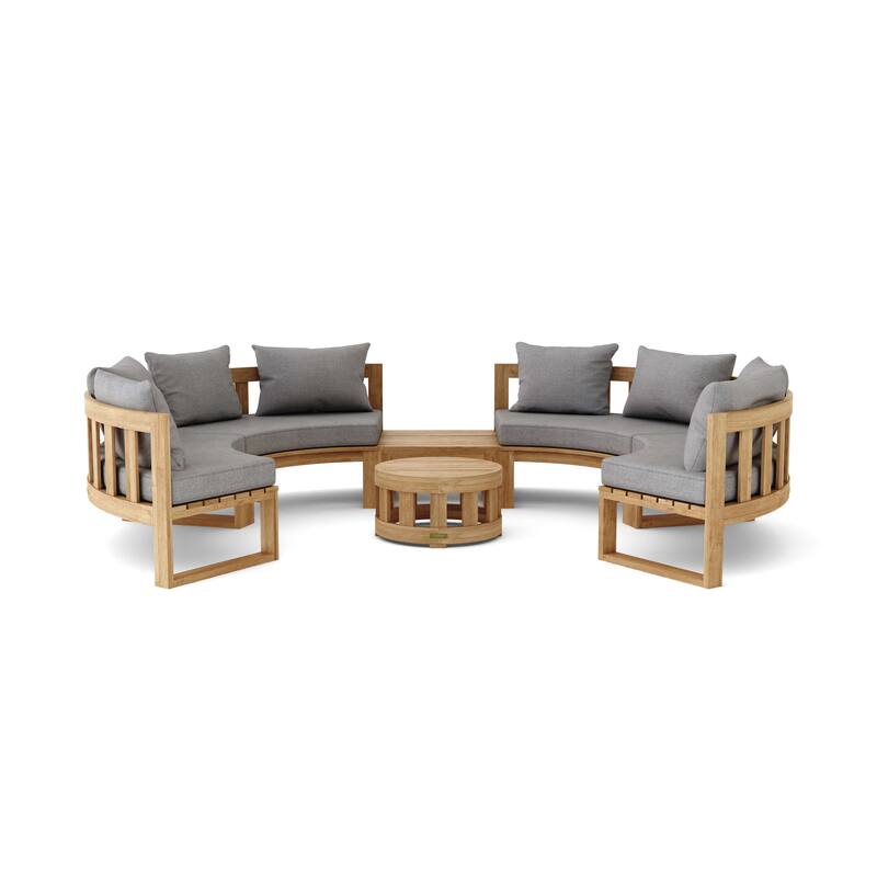 SET-811 Circular Modular Deep Seating Set