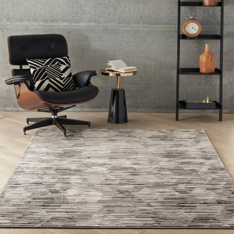 Michael Amini MA90 Uptown Abstract Area Rug