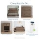 preview thumbnail 23 of 23, Child Craft Hampton Flat Top 4-in-1 Convertible Baby Crib