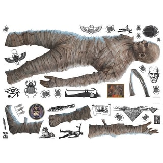 Classic Monsters The Mummy Giant Peel and Stick Wall Decals by RoomMates