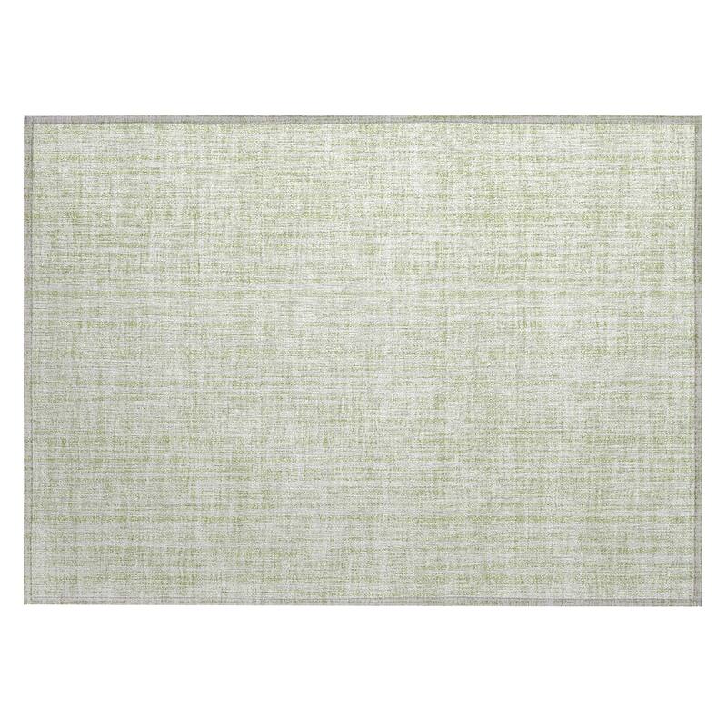 Machine Washable Indoor/ Outdoor Chantille Contemporary Striped Rug