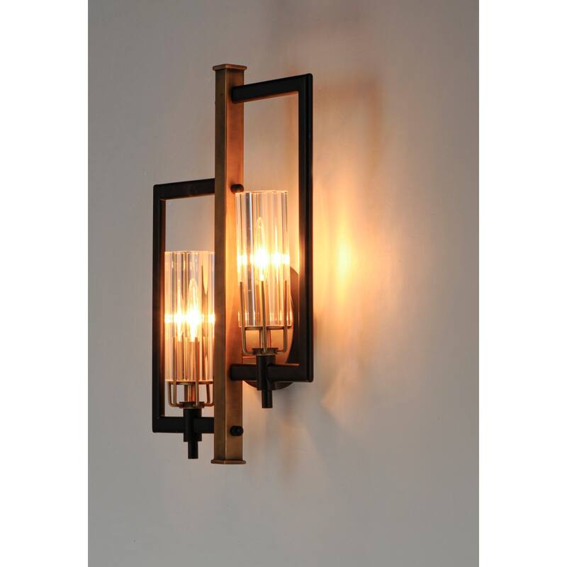 Maxim Flambeau 2 Light 18" Tall Wall Sconce