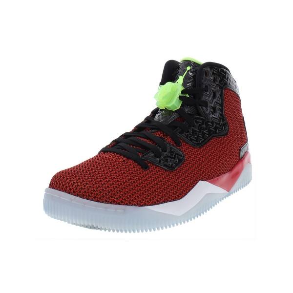 Shop Jordan Mens Air Jordan Spike Forty Basketball Shoes High Top