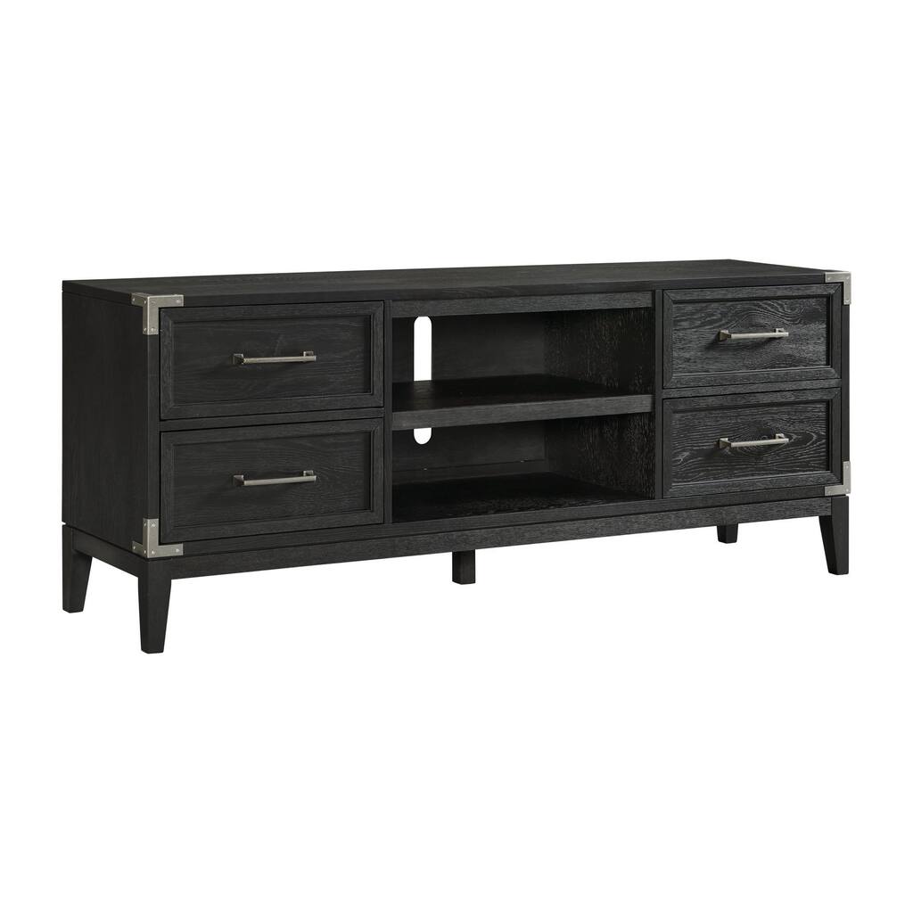 Laguna Occasional Console, Weathered Steel
