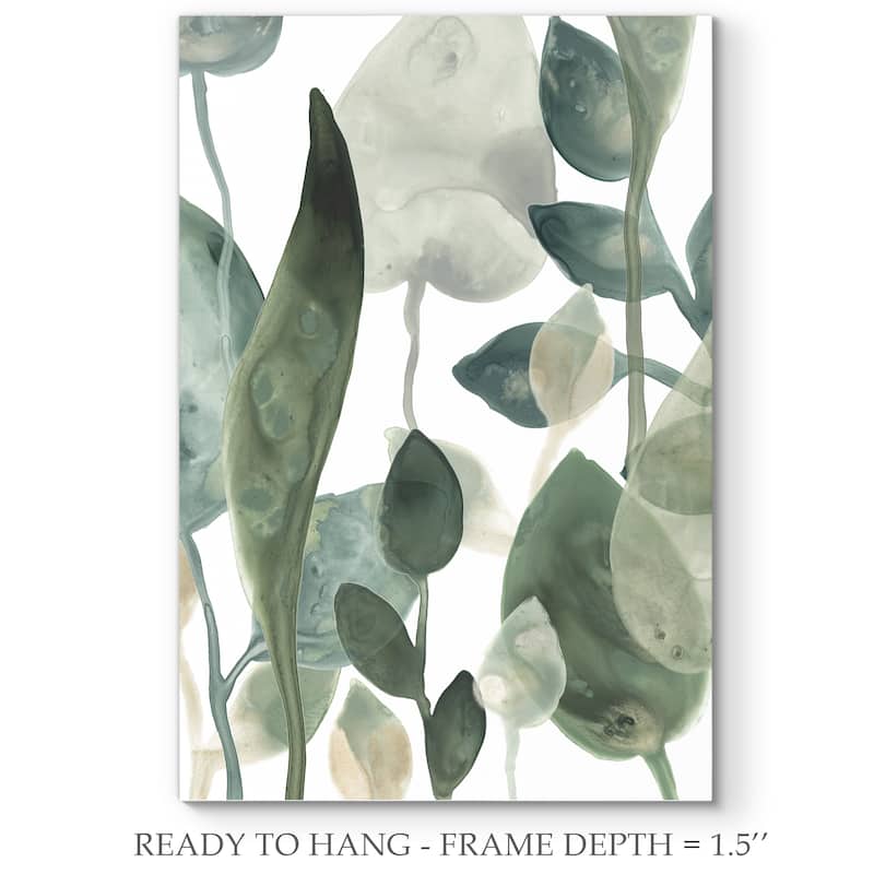 Water Leaves III -Premium Gallery Wrapped Canvas