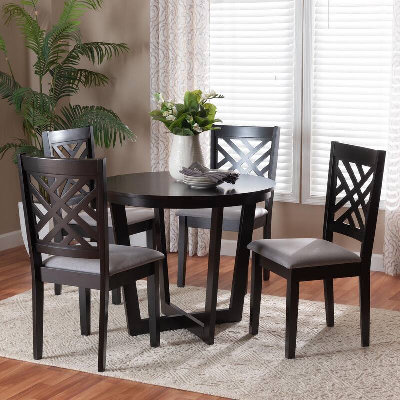 Alena Modern and Contemporary 5-Piece Dining Set