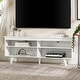 preview thumbnail 17 of 51, Middlebrook Kerteminde 58-inch Modern Solid Wood TV Console