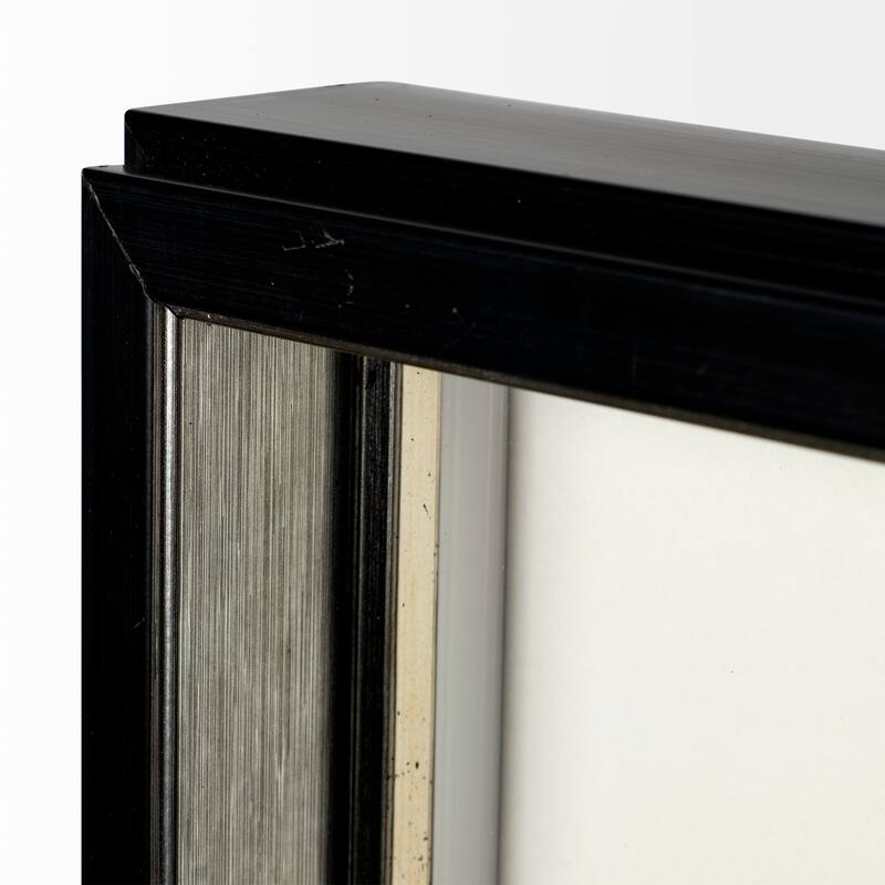 Pacemaker Black I Framed Art Print