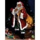 preview thumbnail 6 of 20, "African American Santa" Christmas Winter Holiday Poster Print