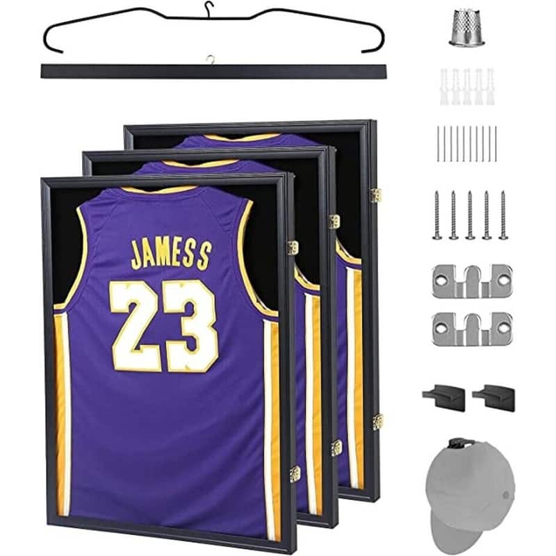 Jersey Frame Display Case, Large Shadow Box, Sports Jersey Display Case