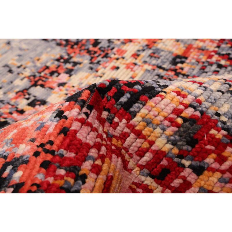 ECARPETGALLERY Hand-knotted Legacy Red Wool Rug - 5'4 x 8'6