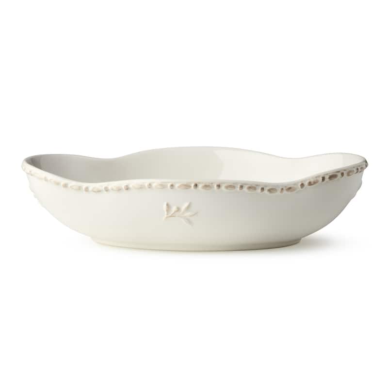 Certified International Heritage Oval Serving Bowl 12" x 7.25", 44 oz. - 12'' W x 7.25'' D x 2.75'' H