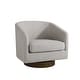 preview thumbnail 38 of 88, 31.1'' W Modern Barrel Swivel Accent Chair