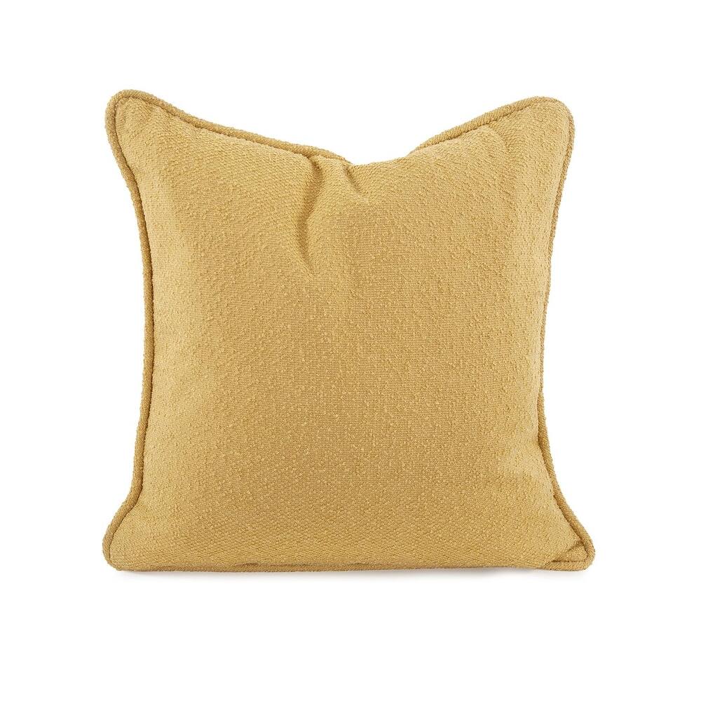 Allan Andrews Indoor/Outdoor 20" Square Textured Accent Pillow with Cover, Alicante Collection