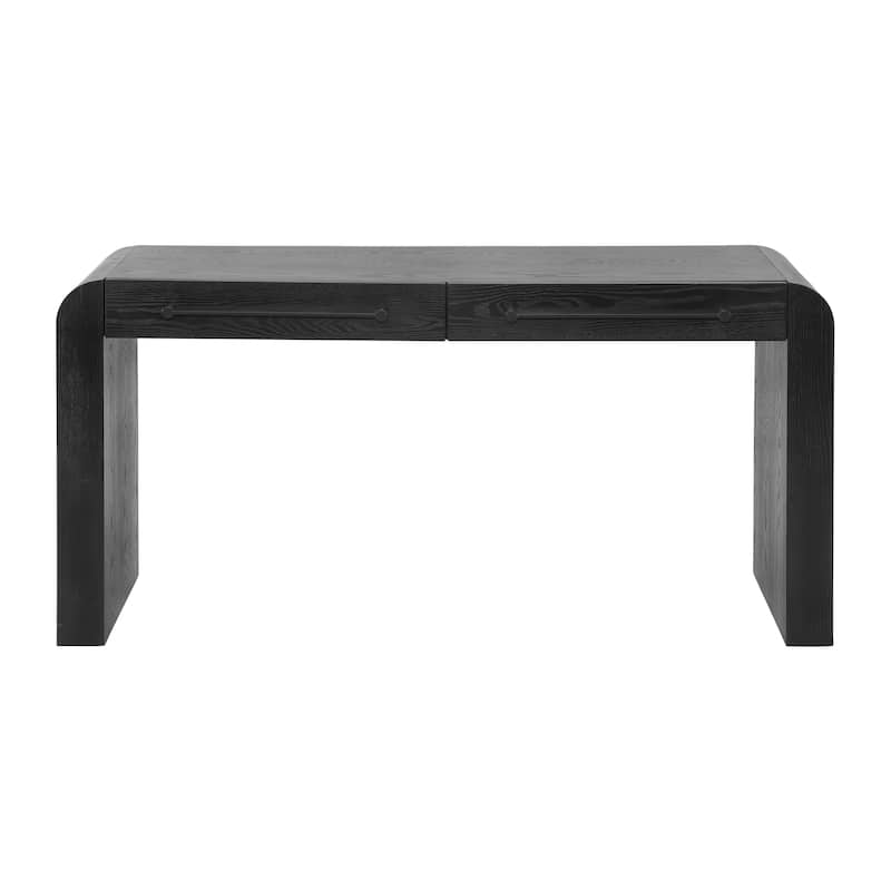 Christopher Knight Home - Astra Modern Ash Veneer Console Table with 2 Drawers and Metal Handles