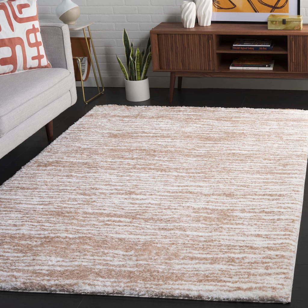 SAFAVIEH Tahoe Rukie Shag Modern 1.2-inch Thick Rug