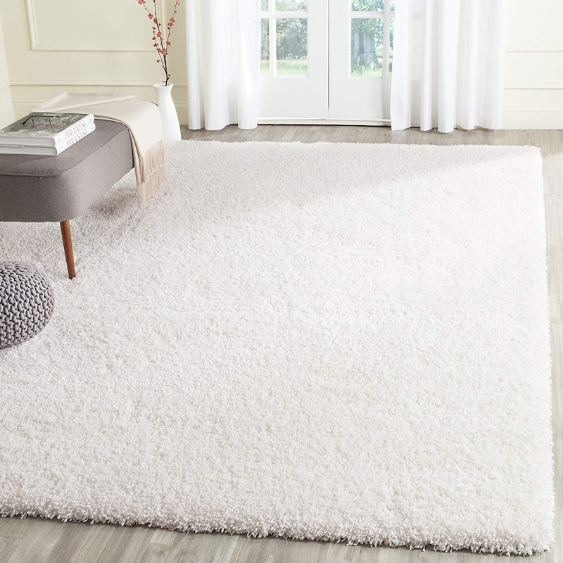 Classic Rectangular Area Rug - 8x10 Handmade Low Pile - Living Room Bedroom Decor - 120 x 96