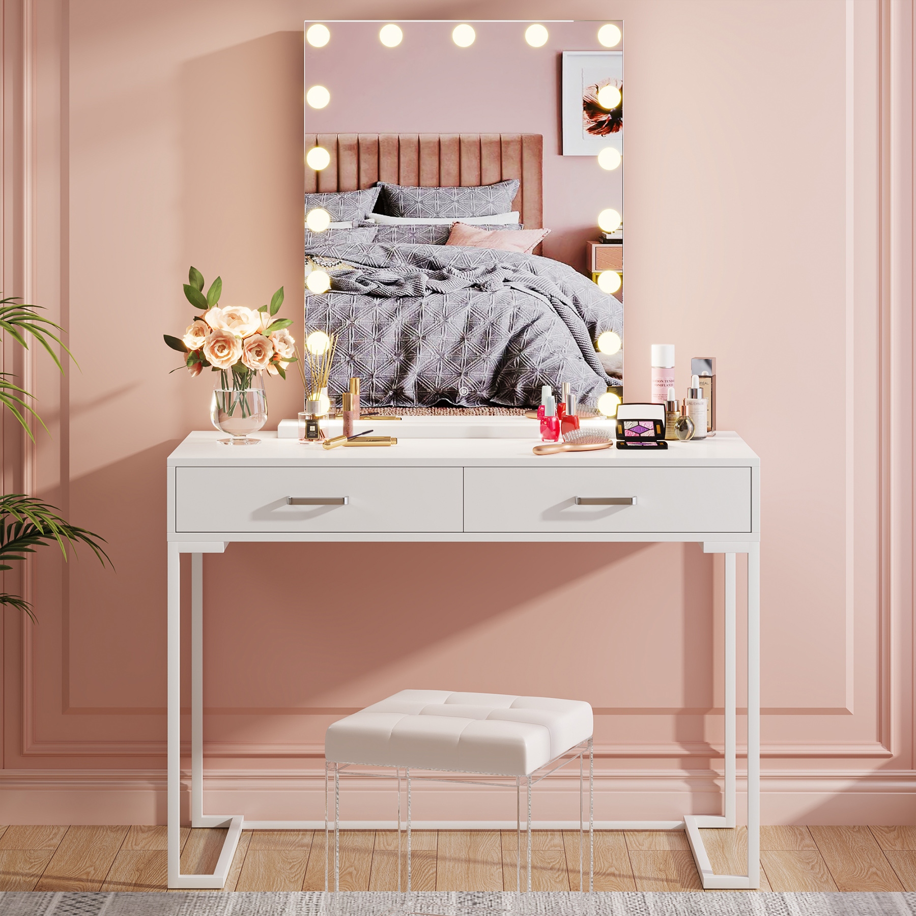 Vanity table teenage girl on sale