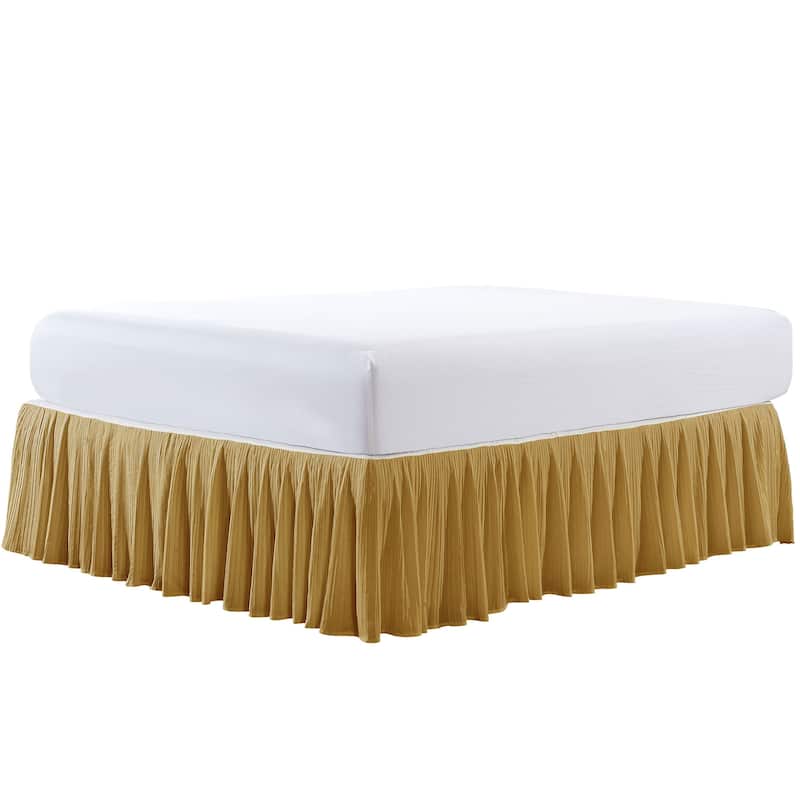 Serenta Pleated Bedskirt 18" Drop